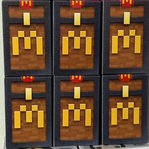 McDonald's Minecraft Adult meal toy edition